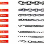 سلاسل حديد مجلفن متعدد المقاسات